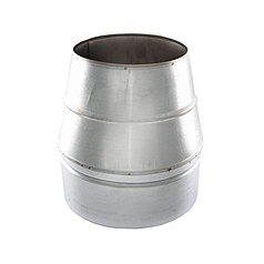 Конус-сендвіч ø160 мм 0,5 мм Нерж/Оц Aisi 201 Stalar (31691)