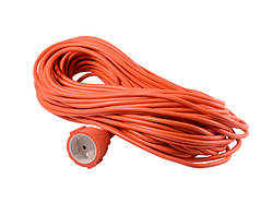 Подовжувач 1 гніздо 10A 30м без заземл. / LMK064 оранж. Лємансо