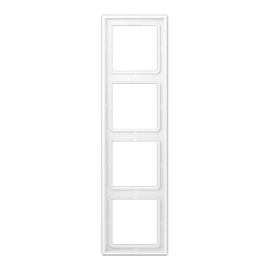 Рамка JUNG білосніжний матовий LS981WWM 4-хпостовая LS984WWM