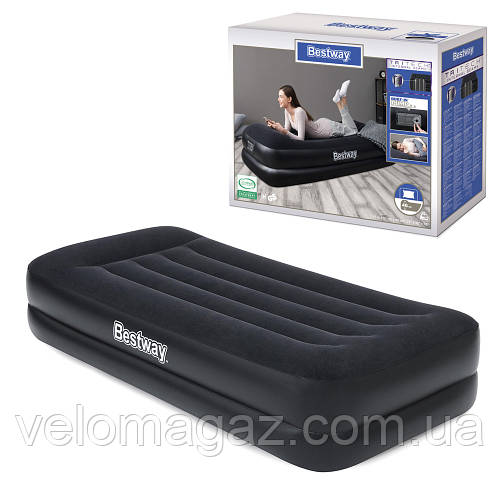 Купить Надувная односпальная кровать 203*102*46 см Bestway 67401 с ...