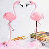 Дитячий нічник - світильник "Фламінго" / Led світильник рожевий акумуляторний / Настільна лампа, фото 5