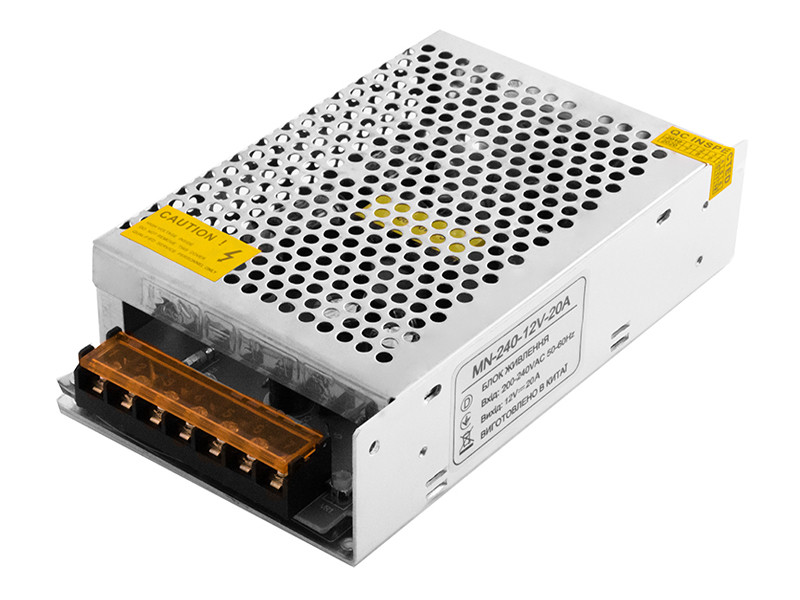 Блок живлення 240W-IP20 12V MN, фото 1