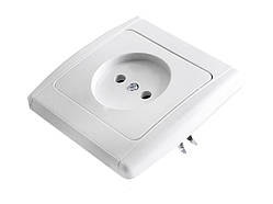 Розетка біла Yaweitai EW-21105