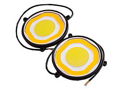 Денні ходові вогні COB-137A 12V білий LEDUA