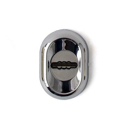 Накладка декоративна під сувальдний ключ Avers DP-13-S-Auto-CR хром 1 штука