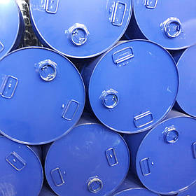 Бочка металева 50 л з вузьким горлом з металевою кришкою