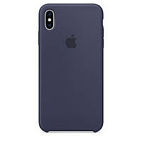 Чехол Silicone Case для iPhone Xs Max Midnight Blue