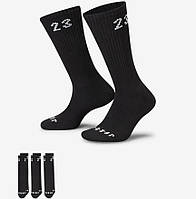 Носки спортивные Jordan Essentials Crew Socks черные (DA5718-010)