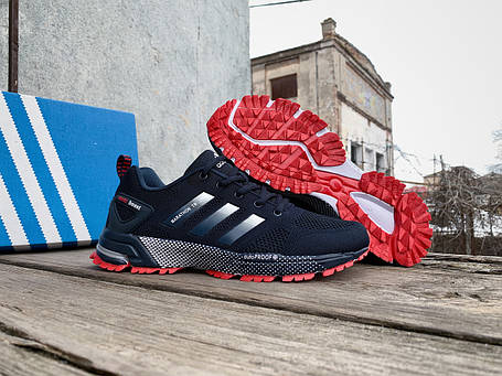 Чоловічі кросівки Adidas Marathon TR 26 Blue/Red сині з червоним, фото 1
