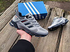 Чоловічі кросівки Adidas Marathon TR 26 (41-46) світло-сірі, фото 4