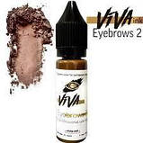 VIVA ink Eyebrows 2 Nutella (6мл) пігмент для татуажу, фото 2