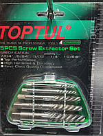 Набір екстракторів для вилучення болтів TOPTUL JGAW0502