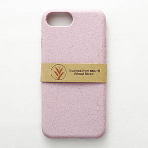 Біорозкладний чохол ECO Wheat Straw для iPhone 7 / 8 / SE 2020 Pink, фото 1