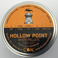 Кулі пневматичні Coal Hollow Point кал. 4.5 мм 0.54 г 500 шт/уп