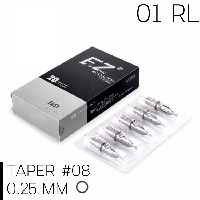 Картриджі 1 RL EZ Revolution 0801 для татуажу 0.25mm