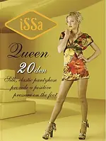 Колготки ISSA PLUS Queen20 2 черный