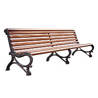 Лава садово-паркова Паркова Б-2 (на 3 опори) 2,8 м