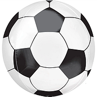 Фольгована куля сфера 3D м'яч 28х56 см (Китай)