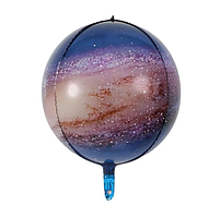 Фольгована куля сфера 3D космос 28х56 см (Китай)