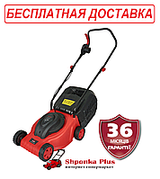 Газонокосилка электрическая 1 кВт бесщёточный двигатель Vitals Master EZP-323jb