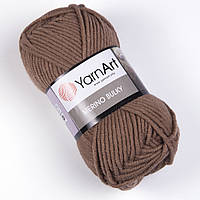 Yarnart MERINO BULKY (Мерино Булки) № 514 мокко (Пряжа полушерстяная, нитки для вязания)