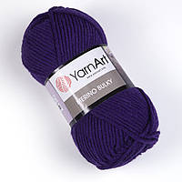 Yarnart MERINO BULKY (Мерино Булки) № 556 фиолетовый (Пряжа полушерстяная, нитки для вязания)