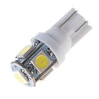 Лампа диодная T-10 -5SMD-5050  0100/08244 (T-10-5050-5)