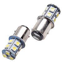 Лампа диодная S25 1157-5050-13SMD 2 контакт 08236 (1157-5050-13SMD12V)