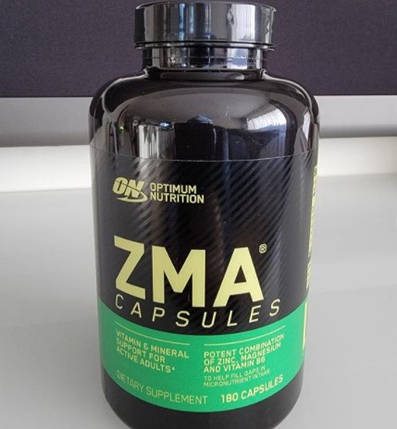 ЗМА Бустер тестостерону Optimum ZMA 180 капс, фото 2