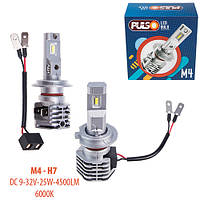 Лампи PULSO M4-H7/LED-chips CREE/9-32v/2x25w/4500Lm/6000K (M4-H7)