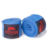 Бинты для бокса 4 метра Venum синие пара
