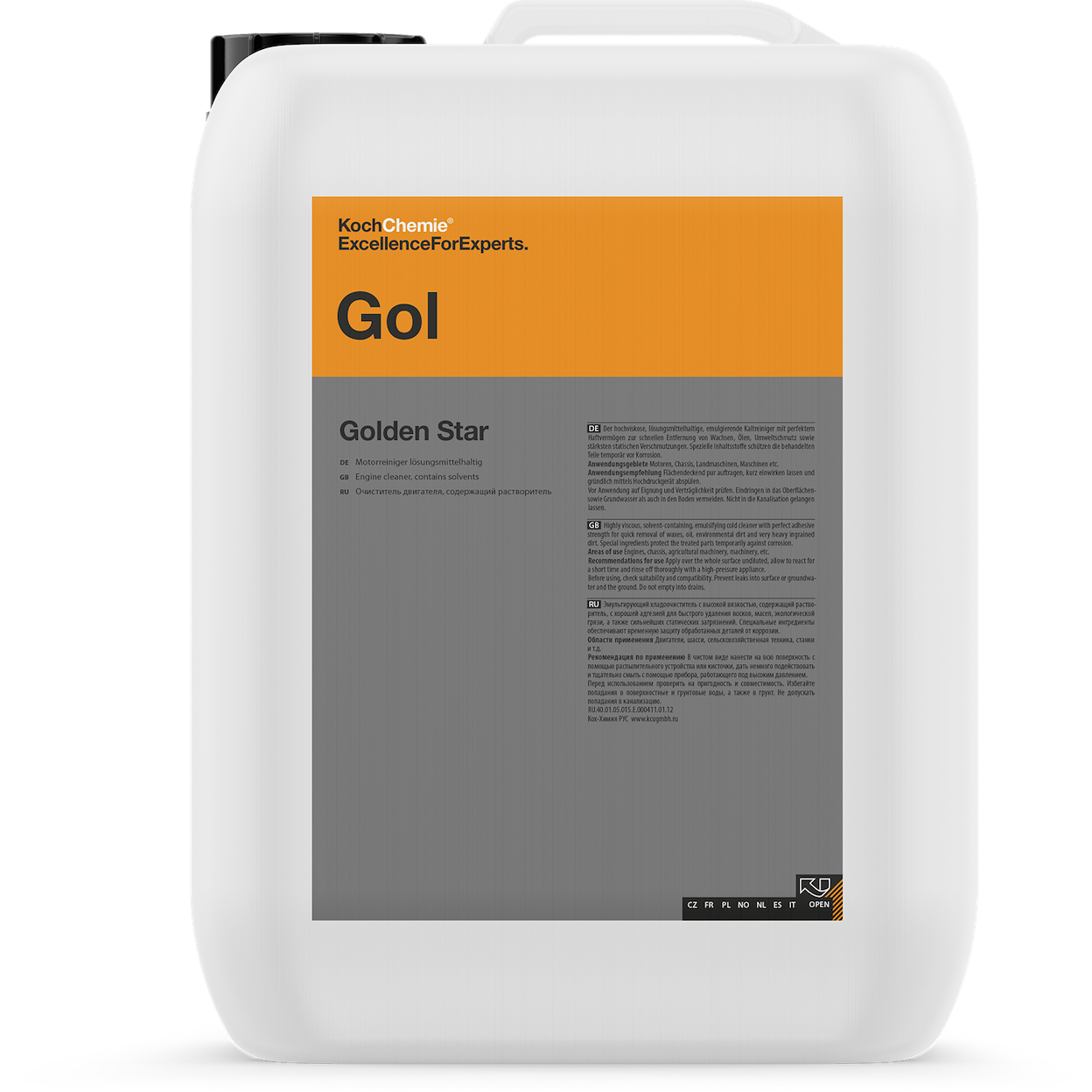 Очисник двигуна Koch Chemie Golden Star (Gol), 5 л, фото 1