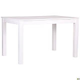 Обідній стіл Норман зі стільцями Йорк комплект білого кольору дерев'яний, фото 9