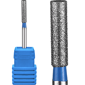Насадка алмазна середній циліндр (синій, середня насічка) 180 d=3 мм, h=10.5 мм