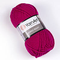 Yarnart MERINO BULKY (Мерино Булки) № 8041 малиновый (Пряжа полушерстяная, нитки для вязания)