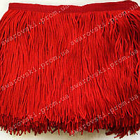 Бахрома танцювальна, колір Red, 15 см*1м