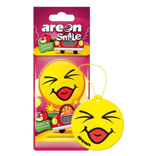 Освіжувач повітря AREON сухий листочок Smile Dry Apple&Cinnamon (ASD24), фото 1