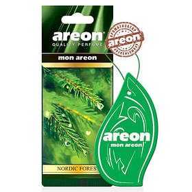 Освіжувач повітря AREON сухий листочок "Mon" Nordic Forest (МА45)