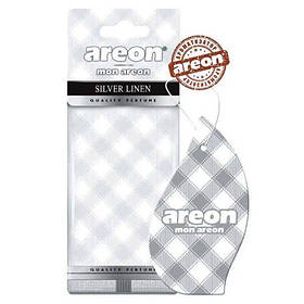 Освіжувач повітря AREON сухий листок "Mon" Silver Linen (МА39)