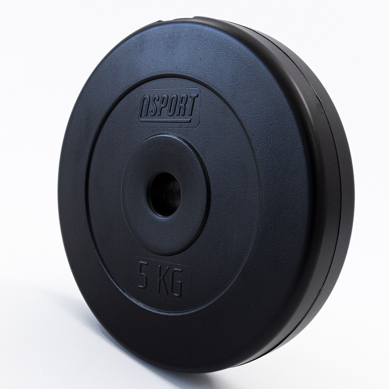 Блін-диск для гантелі та штанги композитний під гриф 25мм OSPORT Lite 5 кг (OF-0142), фото 1