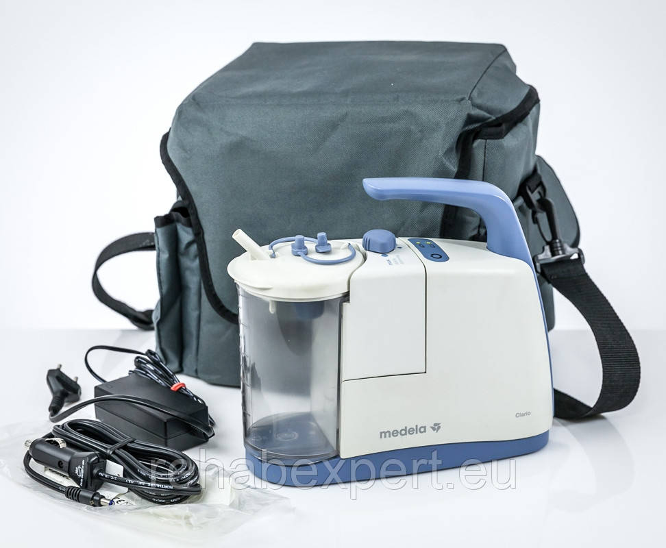 Б/У Вакуумний мобільний Аспіратор MEDELA Clario AC/DC Deluxe Airway Suction Pump Used
