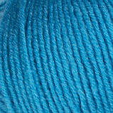 Yarnart MERINO DE LUXE 50 (Меріно де Люкс 50) № 235 бірюза (Пряжа напівшерсть, нитки для в'язання), фото 2