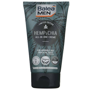 Крем для обличчя, рук та тіла Balea Men Hemp & Chia 150 мл