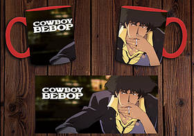 Чашка "Ковбой Бібоп" / Кружка Cowboy Bebop №2 Червоний
