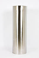 Труба для дымохода диаметр 100мм, 0,3м, 0,5мм из нержавеющей стали AISI 304