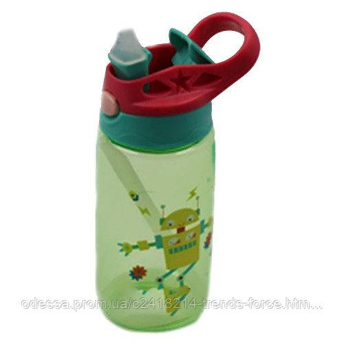Пляшка Baby bottle Cup LB 400 з чохлом Зелена 196099