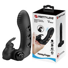 Вібратор - Pretty Love Vance Finger Vibrator Black