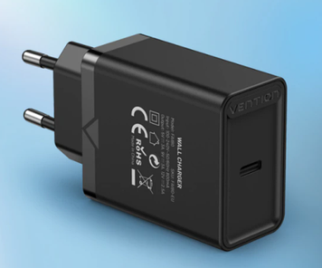Зарядний пристрій (Адаптер живлення) 30 W EU Plug Black