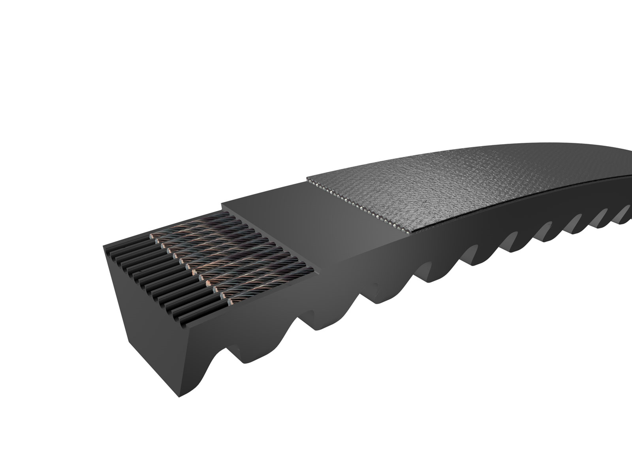 Ремінь зубчастий 635 5M (RPP5)-15, Megadyne (Італія), 15х3,8х635 мм, стандартний