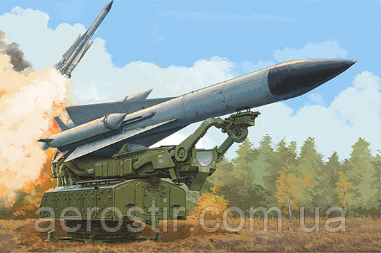 5V28 of 5P72 Launcher SAM-5 "Gammon" 1/35 Trumpeter 09550